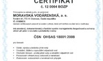 Systém řízení bezpečnosti a ochrana zdraví při práci dle ČSN OHSAS 18001 (OHSAS)
